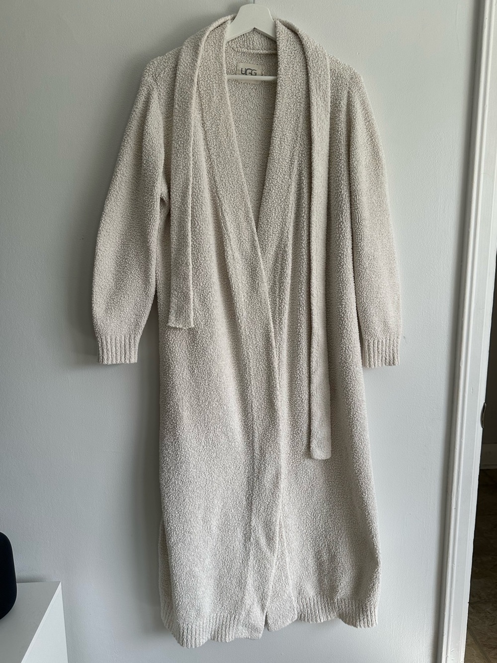 UGG Cream Robe Full Length Oversized Size Small